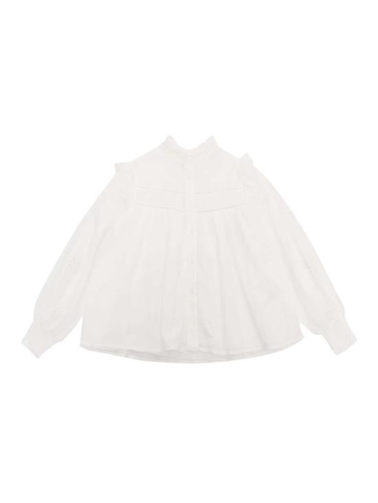  [키즈] 끌로에 트레이닝 상의 아동용 화이트 셔츠