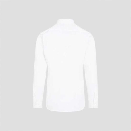  구찌 셔츠 스트레치 포플린 셔츠 화이트 - GUCCI