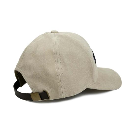  크리스텔 바라자 모자 Krystell Barraza 트루 블루 스웨이드 야구 - KRYSTELL BARRAZA