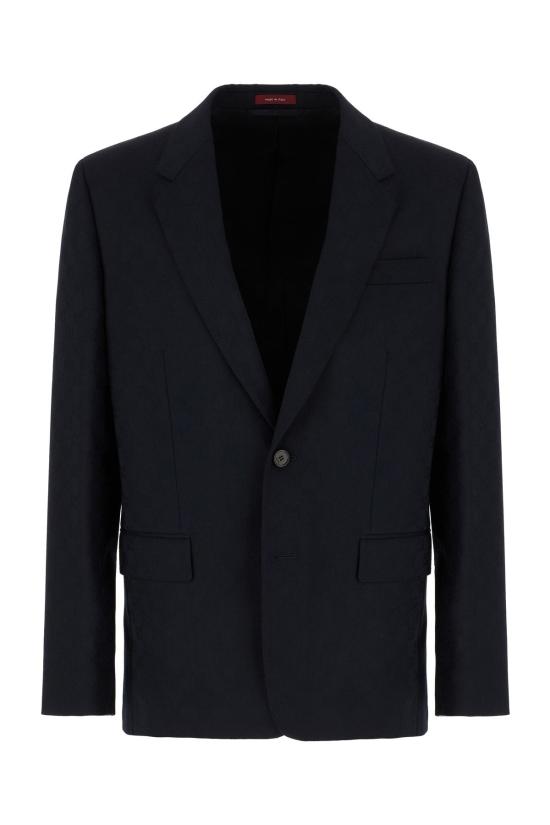  구찌 수트 자켓 GG 로고 수트 블루 - GUCCI