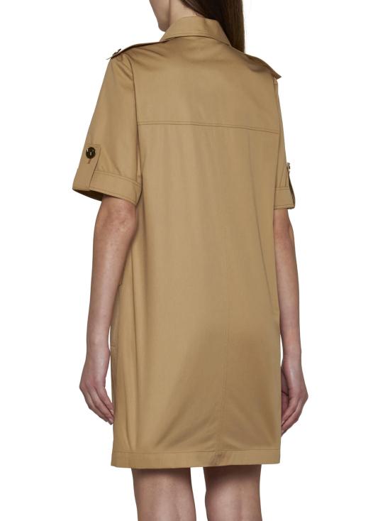  토리버치 숏 원피스 캠프 미니 드레스 사파리 샌드 - TORY BURCH