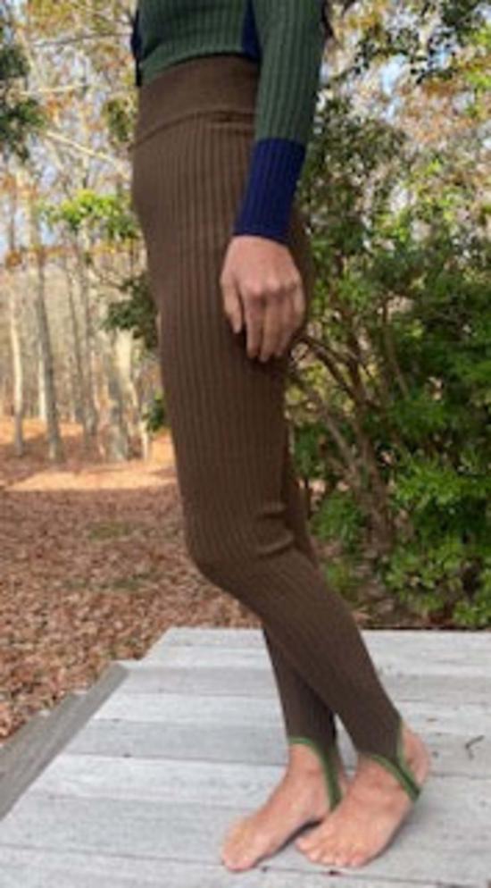  giu giu 스트레이트 팬츠 Giu Giu Nonna 라이딩 팬츠 머드 - OTHER BRANDS