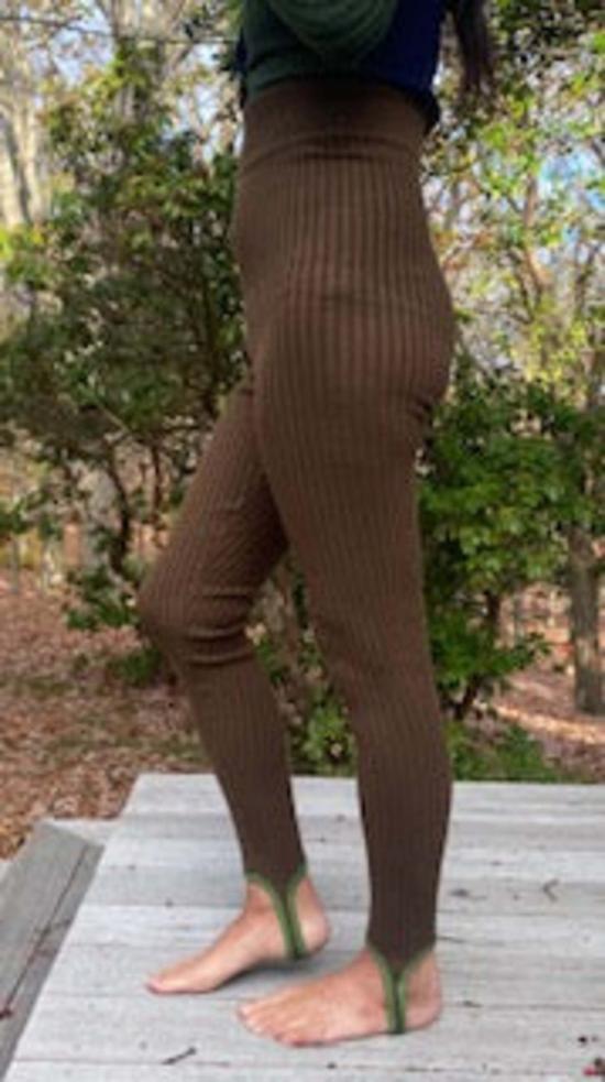  giu giu 스트레이트 팬츠 Giu Giu Nonna 라이딩 팬츠 머드 - OTHER BRANDS