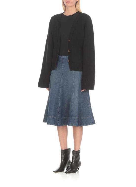  케이트 반팔 티셔츠 카이트 메이 티셔츠 블랙 - KHAITE