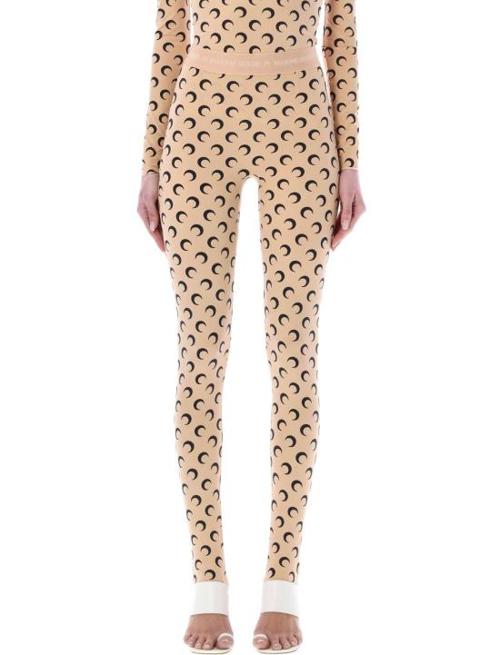  마린세르 레깅스 마린 세르 올오버 문  탄 블랙