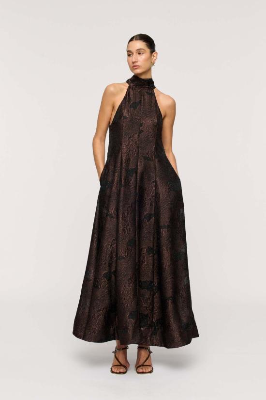  Clea 롱 원피스 클레아 아자리나 드레스 아라비카 자카드 - CLEA