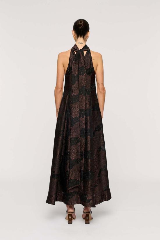  Clea 롱 원피스 클레아 아자리나 드레스 아라비카 자카드 - CLEA