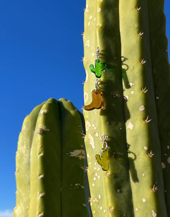  클레드 목걸이/팬던트 선인장 아이콘 참 - CLED