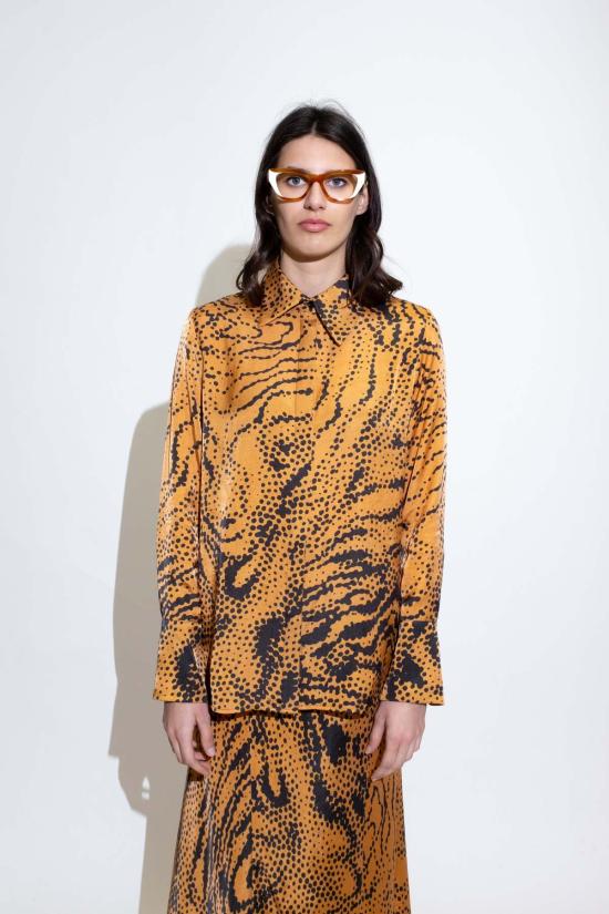  Untitled in Motion 블라우스 무제 인 모션 칼리  조라 골드