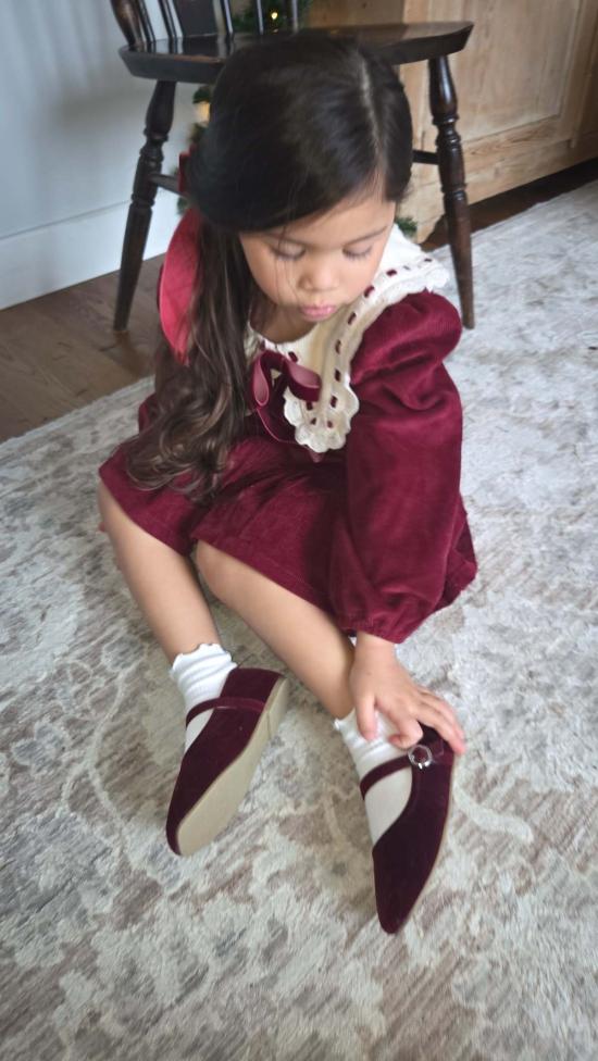  [키즈] Piper&Cloth 원피스 파이퍼앤클로스 오필리아 드레스 멀베리 - PIPER&CLOTH