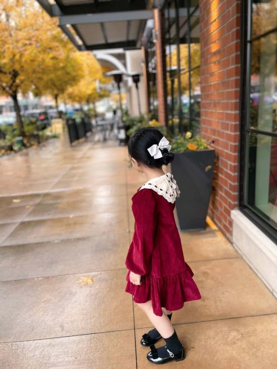  [키즈] Piper&Cloth 원피스 파이퍼앤클로스 오필리아 드레스 멀베리 - OTHER BRANDS