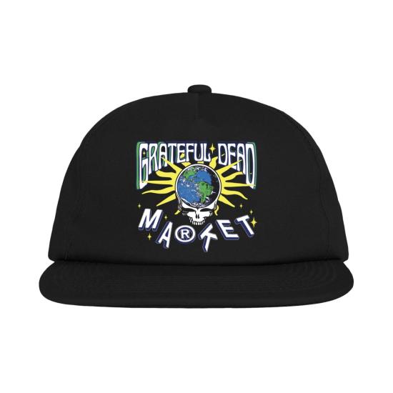  마켓 모자 그레이트풀 데드 프로텍트 마더 어스 5패널 - MARKET