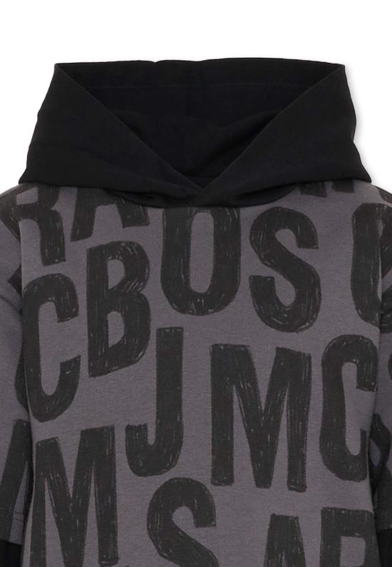  [키즈] 마크제이콥스 풀오버 마크 제이콥스 아동용 회색 스웨트셔츠 - MARC JACOBS