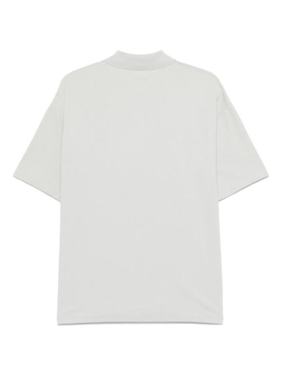  씨피 컴퍼니 폴로 티셔츠 C.P. 회사 로고 면 폴로 셔츠 투명 파란색 - C.P. COMPANY