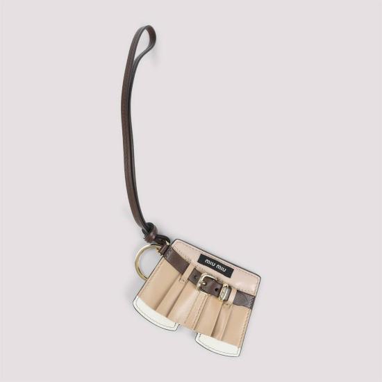  미우미우 키링 가죽  끈 - MIU MIU