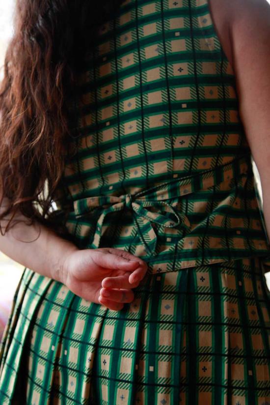  노블 베스트 플레어  체크무늬 - NOBLE