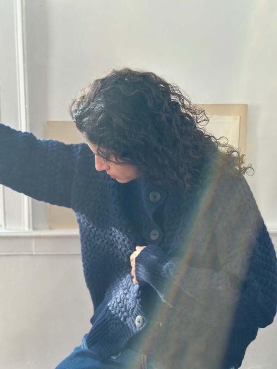  DAĒZA 가디건 다에자 지그재그 카디건 - OTHER BRANDS