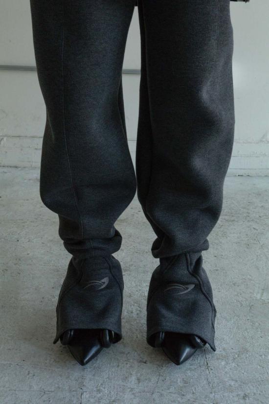  Yohei Ohno 스트레이트 팬츠 요헤이 오노 더블 저지 스터럽 팬츠 - OTHER BRANDS