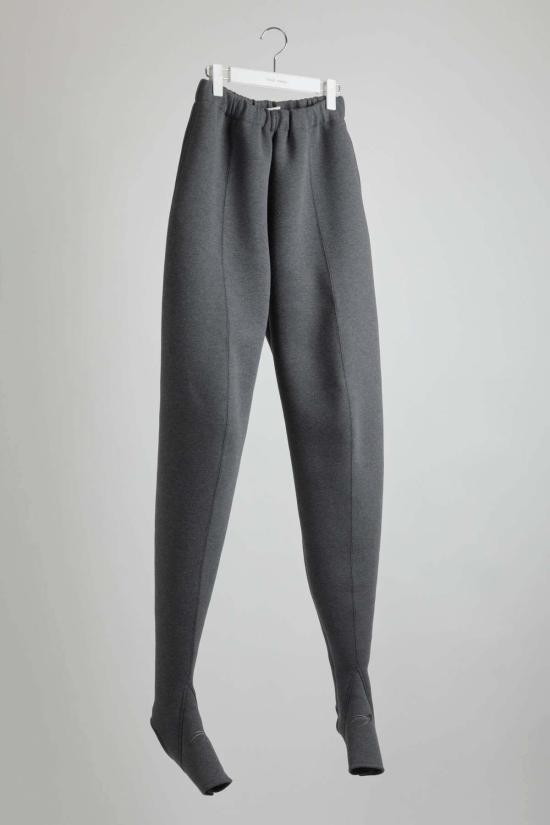  Yohei Ohno 스트레이트 팬츠 요헤이 오노 더블 저지 스터럽 팬츠 - OTHER BRANDS