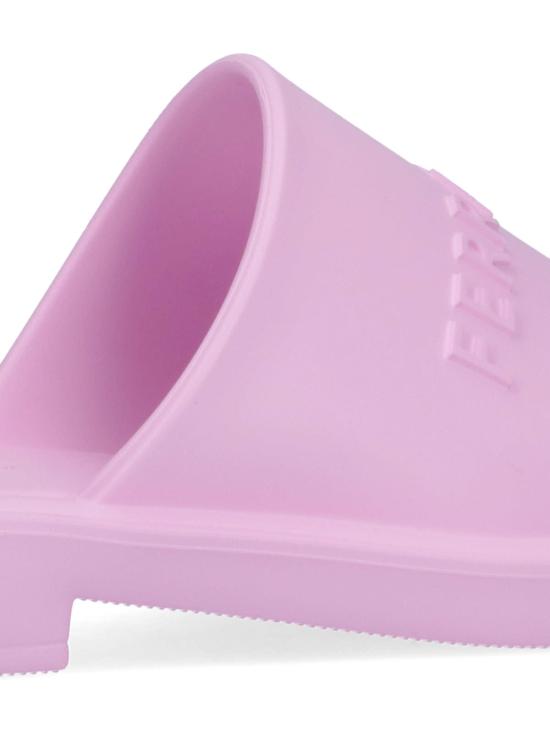  살바토레 페라가모 샌들 페라가모 로고  핑크 - SALVATORE FERRAGAMO