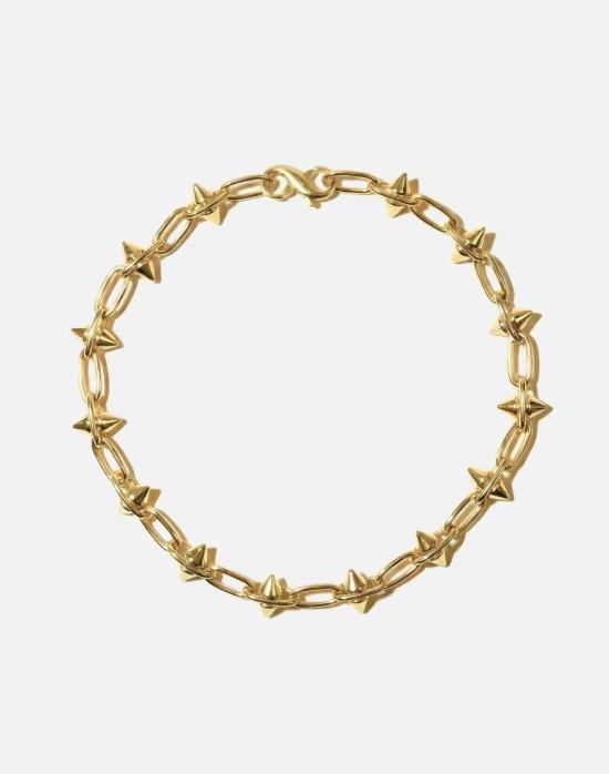  레이어스 목걸이/팬던트 골드 스파이크 목걸이