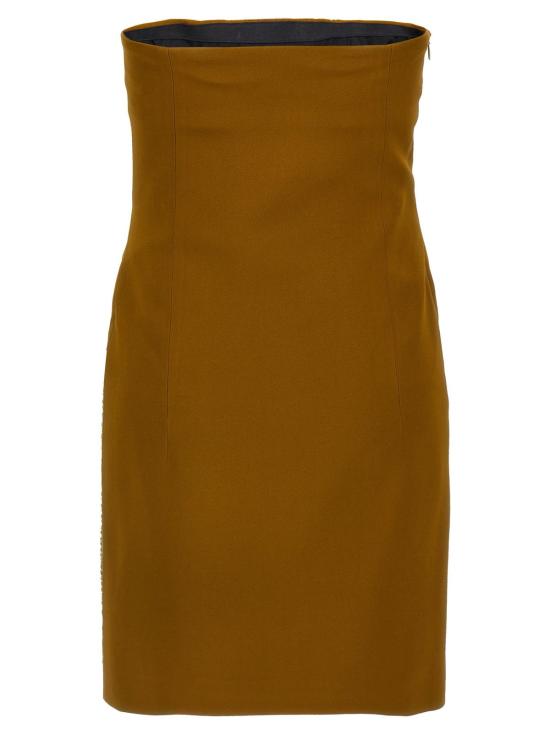  디 아티코 숏 원피스 아티코 스팽글 장식 드레스 그린 - THE ATTICO