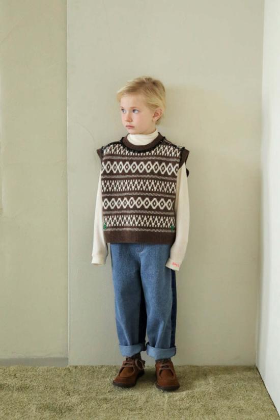  [키즈] Tambere 트레이닝/조거 팬츠 키즈 탬버 루스 진 블루 - OTHER BRANDS