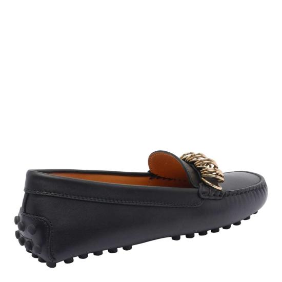  토즈 로퍼 링 디테일  블랙 - TODS