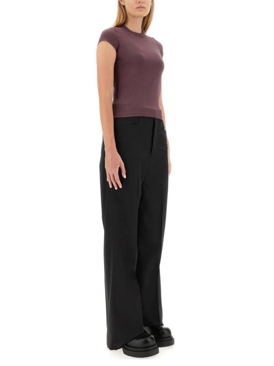  릭 오웬스 스트레이트 팬츠 마스토돈  블랙 - RICK OWENS