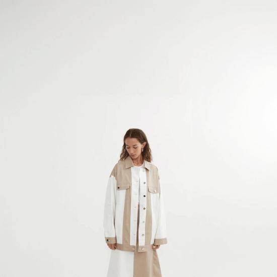  블랑카 데님 자켓 퀸 재킷 - BLANCA