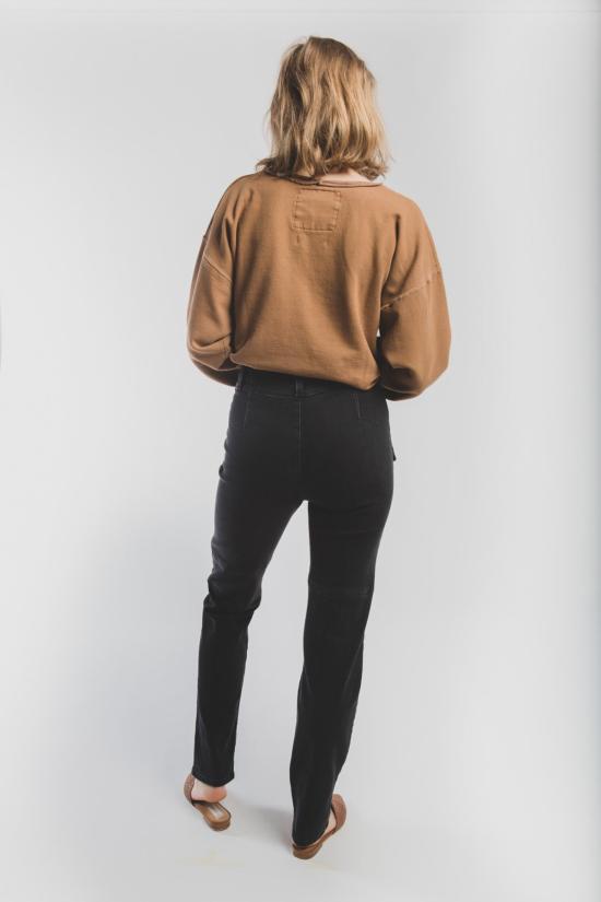  레이첼 코미 스트레이트 팬츠 워커 팬츠 워시드 블랙 - RACHEL COMEY