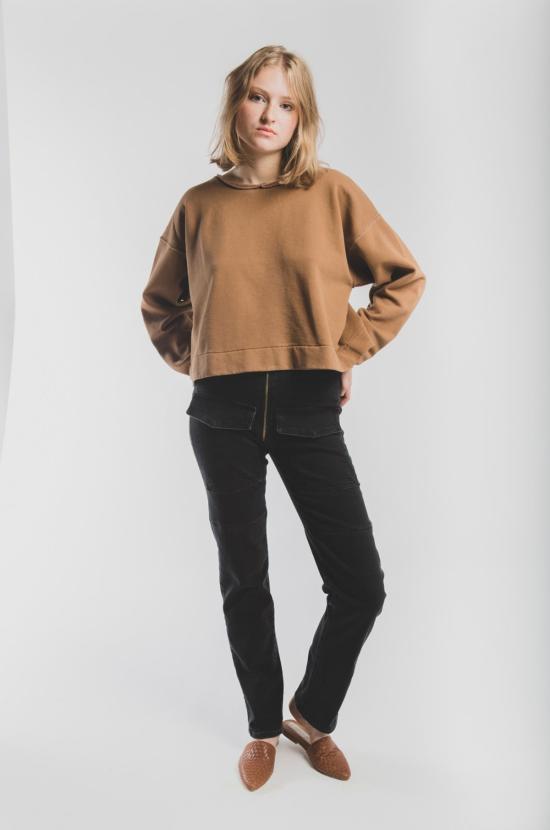  레이첼 코미 스트레이트 팬츠 워커 팬츠 워시드 블랙 - RACHEL COMEY