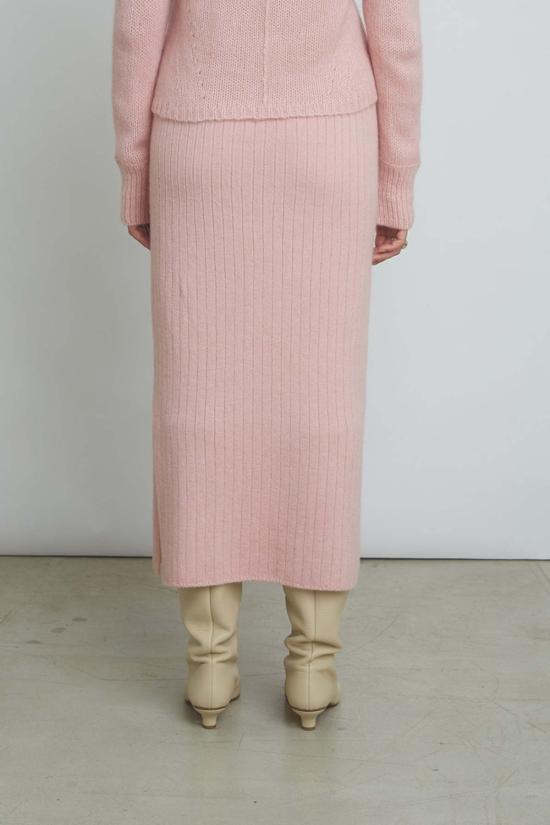 일레븐 식스 미디 스커트 조이 스커트 파스텔 핑크 - ELEVEN SIX