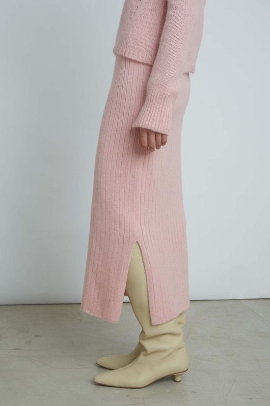  일레븐 식스 미디 스커트 조이 스커트 파스텔 핑크 - ELEVEN SIX