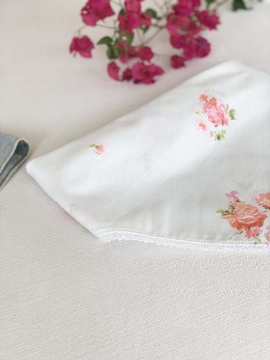  메릿 찰스 머플러/스카프 페넬로페 반다나 핑크/오렌지 - MERRITT CHARLES