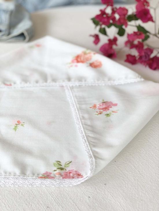  메릿 찰스 머플러/스카프 페넬로페 반다나 핑크/오렌지 - MERRITT CHARLES