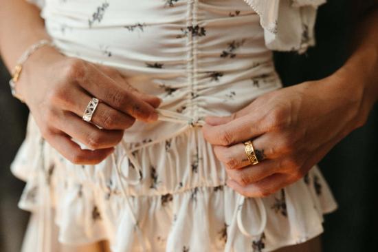  시에라 윈터 주얼리 반지 행운  (은색) - SIERRA WINTER JEWELRY