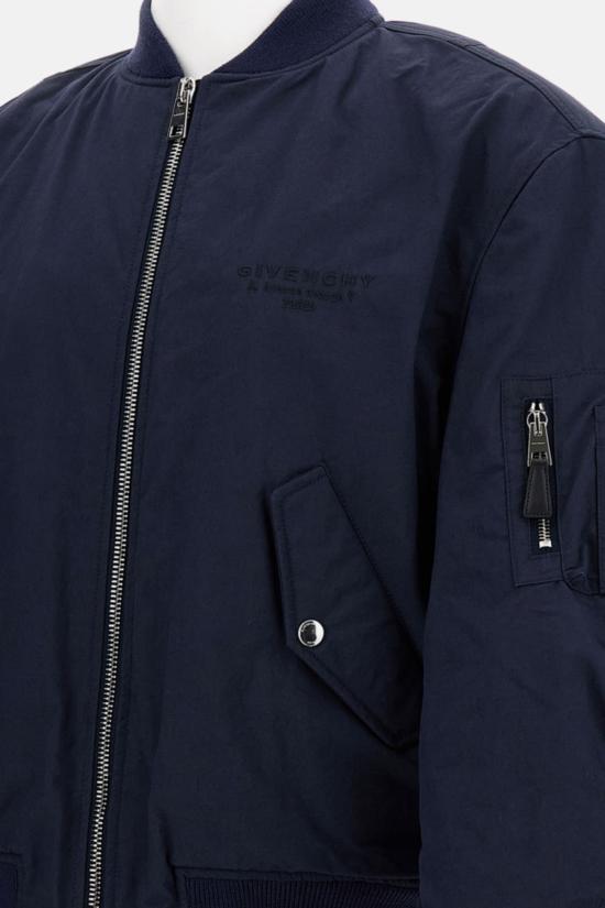  지방시 봄버 자켓 봄버 블루 - GIVENCHY