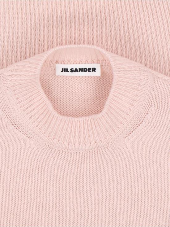  질샌더 스웨터 질 샌더 오버사이즈 풀오버  핑크 - JIL SANDER