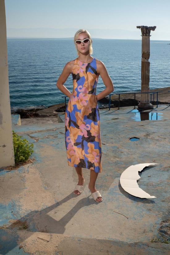  Untitled in Motion 롱 원피스 제목 없음 모션 아틀란티스 드레스 오리스 - UNTITLED IN MOTION