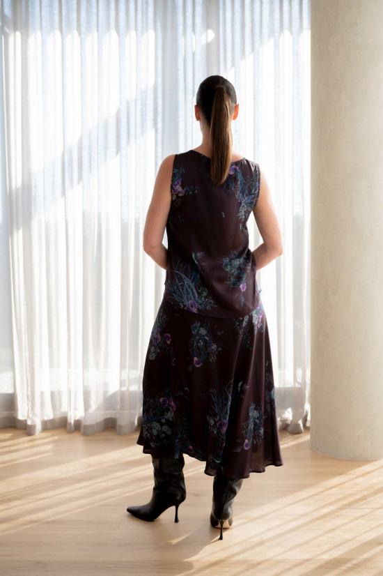  린제이 니콜라스 뉴욕 블라우스 린지 니콜라스 뉴욕 쉘 탑 - LINDSAY NICHOLAS NEW YORK