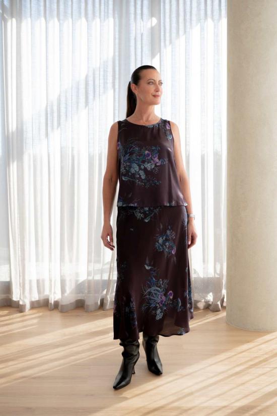  린제이 니콜라스 뉴욕 블라우스 린지 니콜라스 뉴욕 쉘 탑 - LINDSAY NICHOLAS NEW YORK