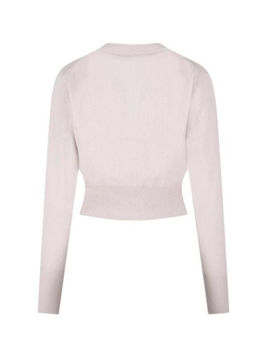  비비안웨스트우드 가디건 비비안 웨스트우드 비 크롭  크림 - VIVIENNE WESTWOOD