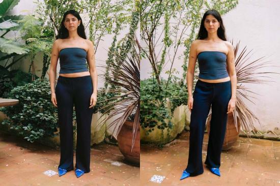  질 로드리게즈 스트레이트 팬츠 길 로드리게스 바르셀로나 우븐 팬츠