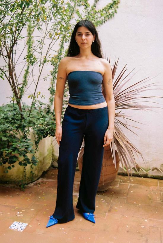  질 로드리게즈 스트레이트 팬츠 길 로드리게스 바르셀로나 우븐 팬츠 - GIL RODRIGUEZ