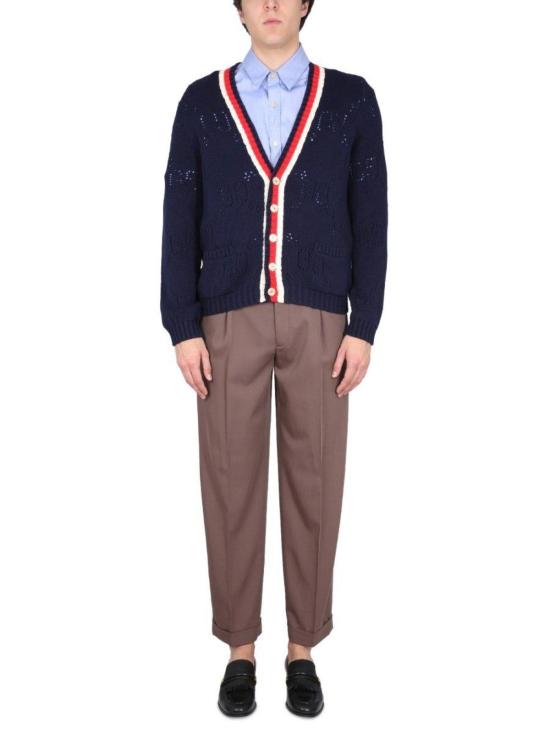  [키즈] 구찌 트레이닝 상의 곰 모티브 자수 반팔 셔츠 베이비 블루 - GUCCI