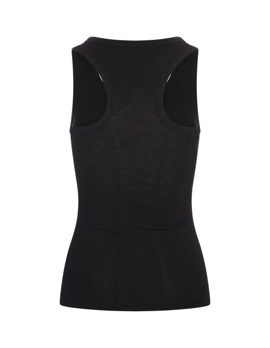  스텔라 맥카트니 민소매 티셔츠 스텔라 매카트니 스텔라 탱크탑 블랙 - STELLA MCCARTNEY