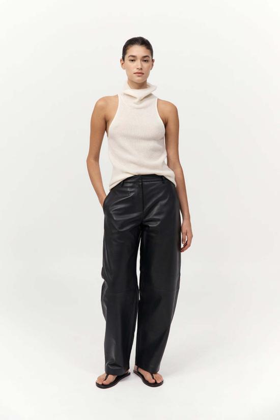  세인트아그니 터틀넥 세인트 아그니 캐시미어 블렌드 탑 - ST.AGNI