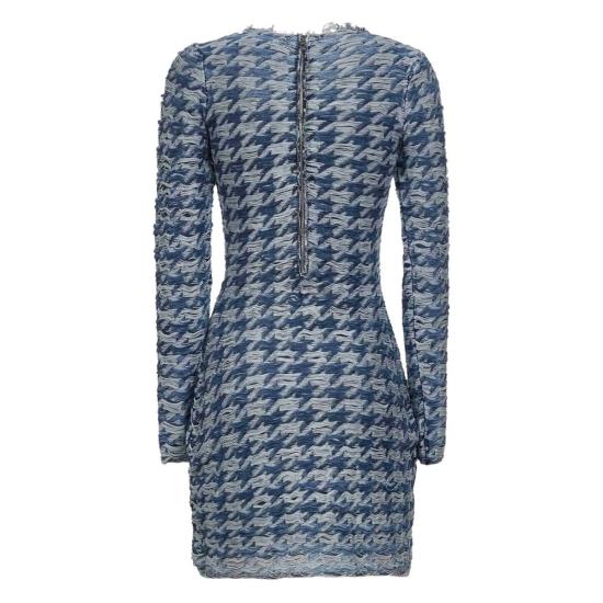  디젤 미디 원피스 드레스 블루 - DIESEL