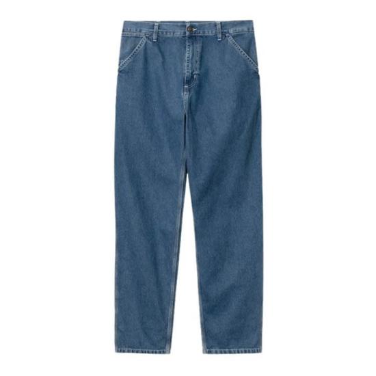  칼하트 데님 팬츠 카하트 심플 팬츠 블루